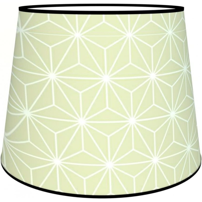 87,95 € Free Shipping | Lamp shade Conical Shape 45×40 cm. Tulip Living room, dining room and lobby. Textile and Polycarbonate