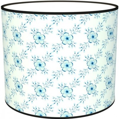 Lamp shade Cylindrical Shape 50×50 cm. Tulip Living room, dining room and bedroom. Textile and Polycarbonate