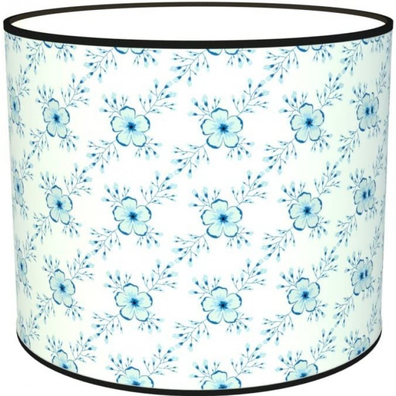 87,95 € Free Shipping | Lamp shade Cylindrical Shape 50×50 cm. Tulip Living room, dining room and bedroom. Textile and Polycarbonate