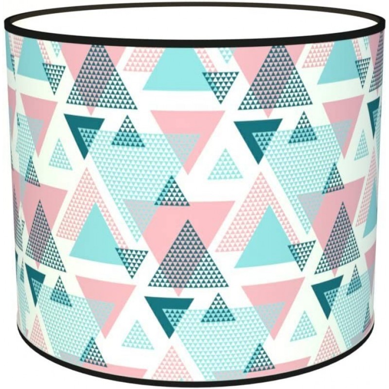 87,95 € Free Shipping | Lamp shade Cylindrical Shape 50×50 cm. Tulip Living room, dining room and lobby. Textile and Polycarbonate