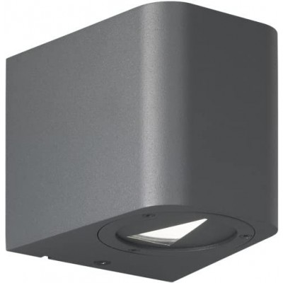 Indoor spotlight Trio 3W 11×10 cm. Bidirectional light output Living room, dining room and lobby. Aluminum. Anthracite Color