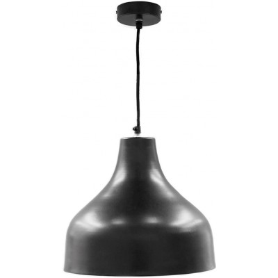 Hanging lamp Spherical Shape 35×34 cm. Living room, dining room and lobby. Design Style. Aluminum and Metal casting. Black Color