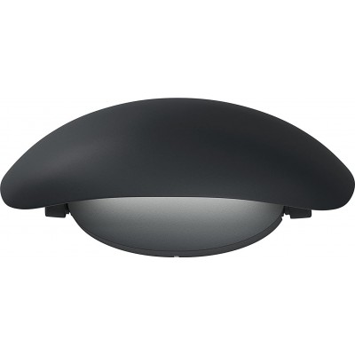 37,95 € Free Shipping | Indoor ceiling light 11W 3000K Warm light. Round Shape 26×11 cm. LED Living room, dining room and lobby. Classic Style. Aluminum. Black Color