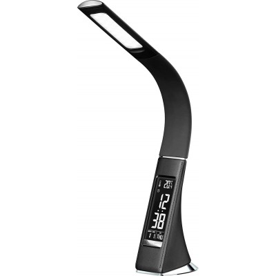 Lámpara de escritorio 3W 31×20 cm. LED Comedor, dormitorio y vestíbulo. PMMA. Color negro
