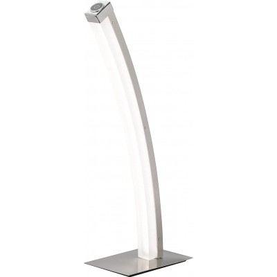 101,95 € Free Shipping | Desk lamp 8W Extended Shape 44×15 cm. Living room, dining room and bedroom. Acrylic and Metal casting. Silver Color