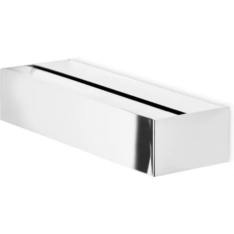 75,95 € Free Shipping | Indoor wall light Rectangular Shape 31×13 cm. LED Living room, bedroom and lobby. Modern Style. Metal casting. Plated chrome Color