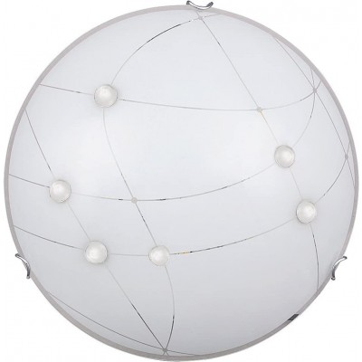 Indoor wall light 16W Round Shape 40×40 cm. Living room, dining room and lobby. Modern Style. Metal casting. White Color