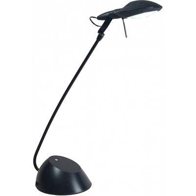 89,95 € Free Shipping | Desk lamp 7W 56×53 cm. Articulable LED Dining room, bedroom and lobby. Modern Style. ABS and Metal casting. Black Color