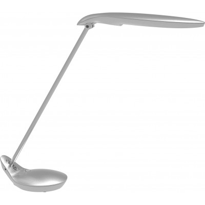97,95 € Free Shipping | Desk lamp 11W Extended Shape 57×32 cm. Articulable Dining room, bedroom and lobby. Modern and industrial Style. ABS and Metal casting. Gray Color