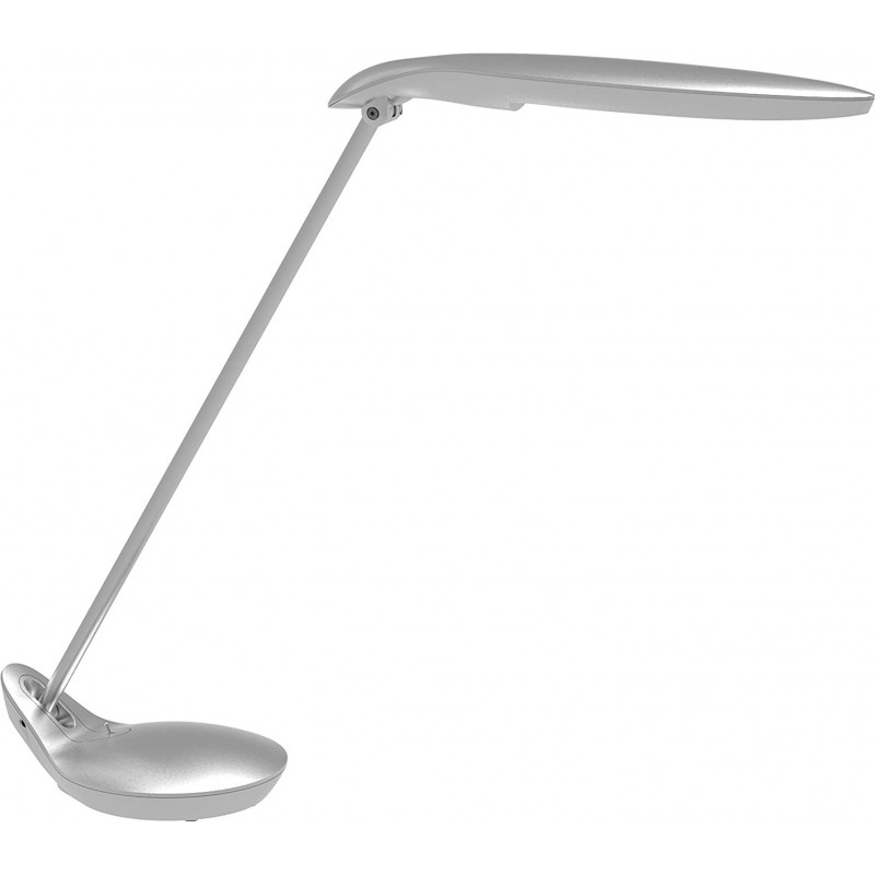 97,95 € Free Shipping | Desk lamp 11W Extended Shape 57×32 cm. Articulable Dining room, bedroom and lobby. Modern and industrial Style. ABS and Metal casting. Gray Color