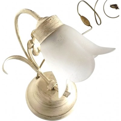 Настенный светильник для дома 24×23 cm. Цветочный дизайн Гостинная, столовая и спальная комната. Металл. Золотой Цвет