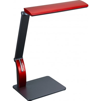 Lámpara de escritorio 8W Forma Alargada 54×20 cm. Comedor, dormitorio y vestíbulo. Estilo moderno. Color rojo