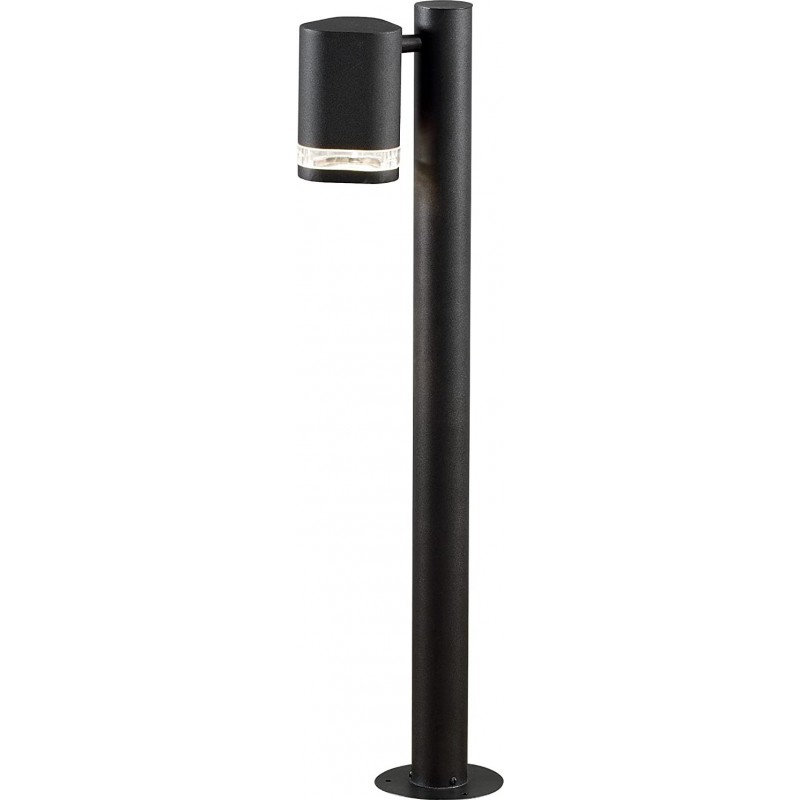 74,95 € Free Shipping | Luminous beacon 35W Cylindrical Shape 70×19 cm. Terrace, garden and public space. Aluminum. Black Color