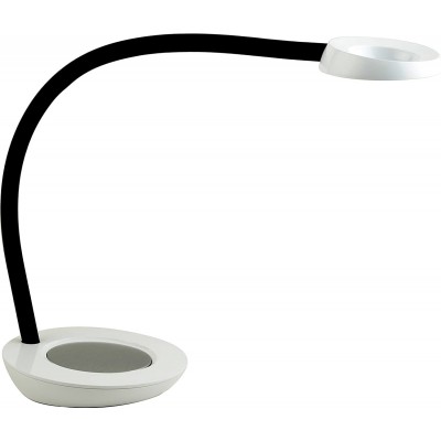 Lampe de bureau 6W 46×32 cm. LED réglable Salle à manger, chambre et hall. PMMA et Métal. Couleur gris