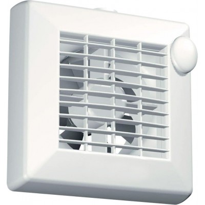 Wall mount fan 18W Square Shape 16×16 cm. Living room, dining room and bedroom. PMMA. White Color