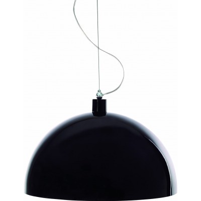 Lámpara colgante 40W Forma Esférica 52×50 cm. Salón, comedor y dormitorio. Estilo moderno. Metal. Color negro