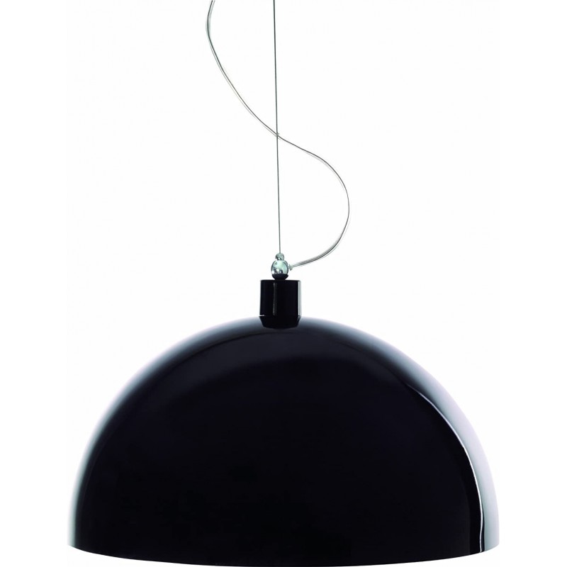 99,95 € Envío gratis | Lámpara colgante 40W Forma Esférica 52×50 cm. Salón, comedor y dormitorio. Estilo moderno. Metal. Color negro