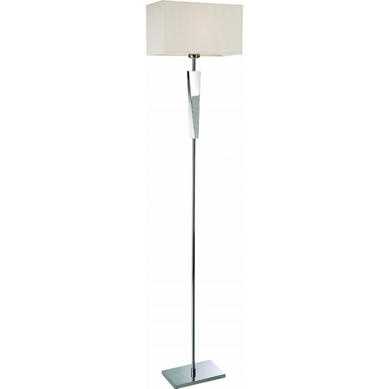 118,95 € Spedizione Gratuita | Lampada da pavimento 60W 104×27 cm. Metallo. Colore crema