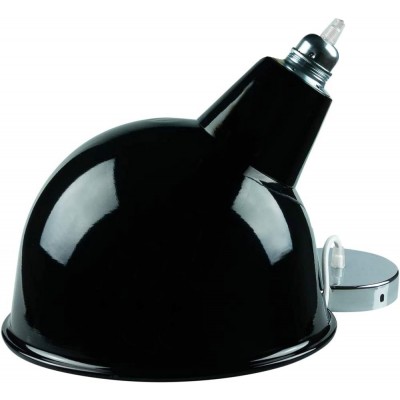 Lámpara de escritorio 56W Forma Esférica Ø 30 cm. Comedor, dormitorio y vestíbulo. Metal. Color negro