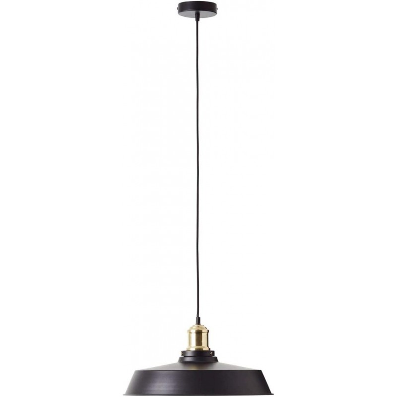 35,95 € Free Shipping | Hanging lamp 40W Round Shape 104 cm. Living room, bedroom and lobby. Modern Style. Metal casting. Black Color