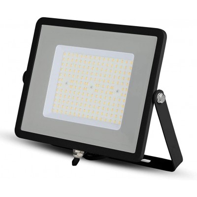 65,95 € Free Shipping | Flood and spotlight 100W 29×24 cm. LED Aluminum. Black Color