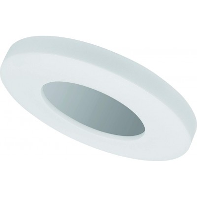室内顶灯 18W 圆形的 形状 28×28 cm. 厨房 和 卧室. 聚碳酸酯. 白色的 颜色