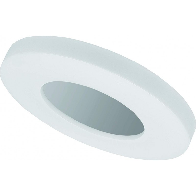 51,95 € Free Shipping | Indoor ceiling light 18W Round Shape 28×28 cm. Kitchen and bedroom. Polycarbonate. White Color