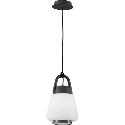 99,95 € Kostenloser Versand | Außenlampe Ø 22 cm. Verstellbare Höhe Abs, aluminium und polyethylen. Weiß Farbe