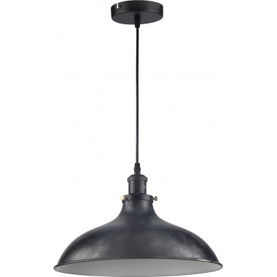 65,95 € Free Shipping | Hanging lamp Round Shape 150×36 cm. Living room, dining room and bedroom. Industrial Style. Aluminum. Black Color