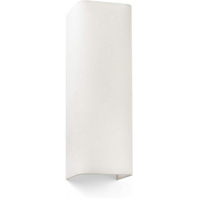 Lampada da parete per interni 15W 37×13 cm. Metallo. Colore beige