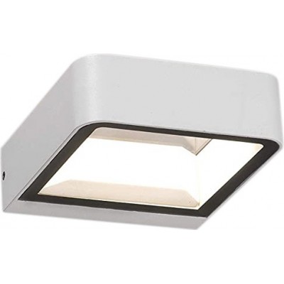 Indoor wall light 6W Square Shape 140×120 cm. LED Living room, dining room and lobby. Modern Style. Aluminum. White Color