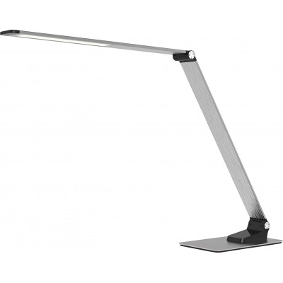 76,95 € Free Shipping | Desk lamp 11W Extended Shape 45×12 cm. Articulating LED. Adjustable intensity and color temperature Dining room, bedroom and lobby. Modern Style. ABS, Aluminum and PMMA. Silver Color