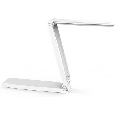 84,95 € Free Shipping | Desk lamp 3W Angular Shape 24×8 cm. Portable led. Adjustable and articulated Living room, dining room and bedroom. Modern Style. PMMA. White Color