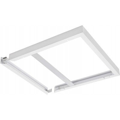 126,95 € Spedizione Gratuita | Apparecchi di illuminazione 63×63 cm. Alluminio. Colore bianca