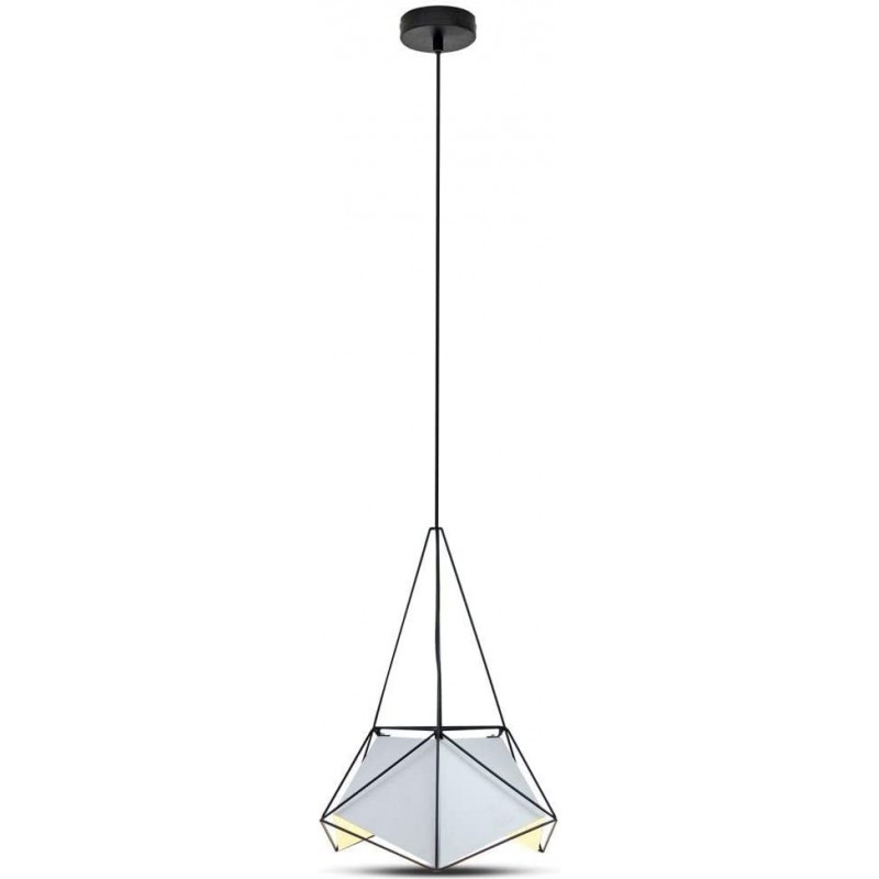 84,95 € Free Shipping | Hanging lamp 90×54 cm. Living room, dining room and bedroom. Modern Style. Metal casting. White Color