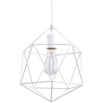 76,95 € Free Shipping | Hanging lamp 60W 100×25 cm. Dining room, bedroom and lobby. Modern and cool Style. Steel. White Color