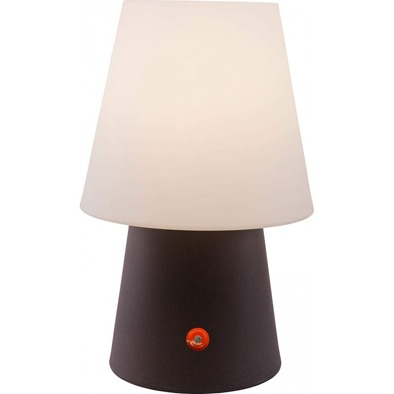 79,95 € Free Shipping | Table lamp 1W Cylindrical Shape 29×18 cm. Living room, dining room and bedroom. PMMA. White Color