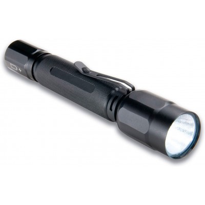 Lanterna LED LED Forma Alongada 20×11 cm. LED Alumínio. Cor preto