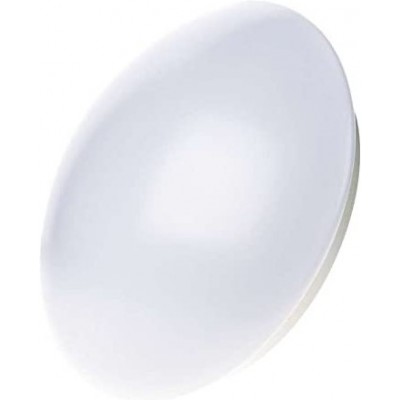 47,95 € Free Shipping | Indoor wall light 32W Round Shape 45×45 cm. LED Living room, dining room and lobby. Steel and PMMA. White Color