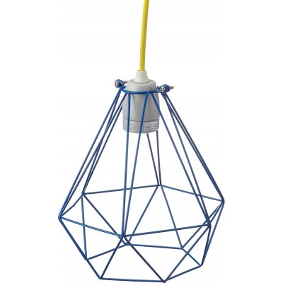 65,95 € Envoi gratuit | Lampe à suspension 28×18 cm. Métal. Couleur bleu