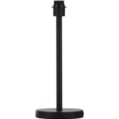 Lámpara de sobremesa 60W Forma Alargada 44×18 cm. LED Comedor, dormitorio y vestíbulo. Acero. Color negro