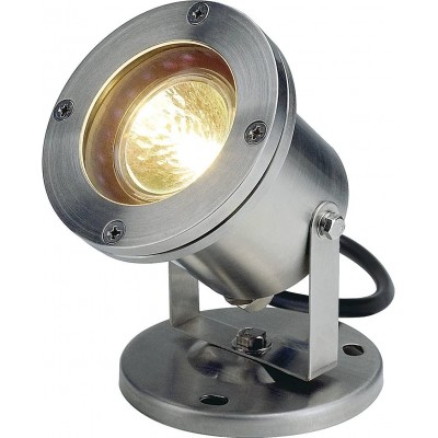 107,95 € Free Shipping | In-Ground lighting 35W 14×12 cm. LED Stainless steel and metal casting. Gray Color