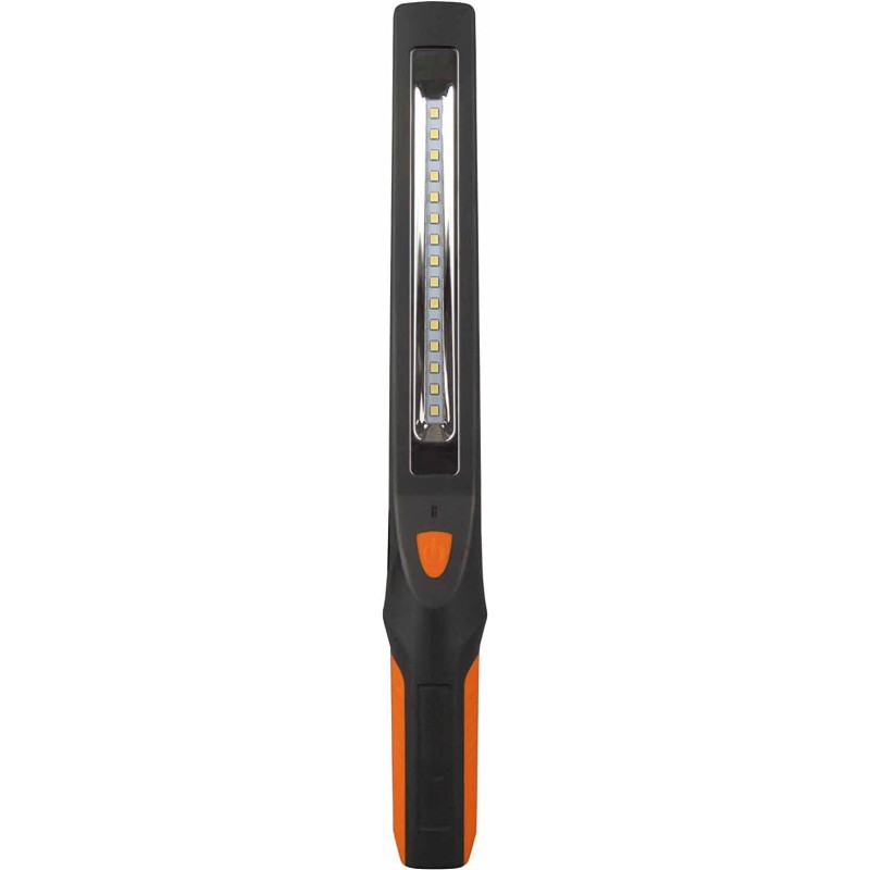 86,95 € Free Shipping | LED flashlight LED Extended Shape 30×13 cm. Rechargeable led Garage. Metal casting. Black Color