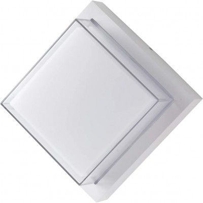 77,95 € Free Shipping | Outdoor wall light 12W Square Shape 16×16 cm. Terrace, garden and public space. Design Style. Metal casting. White Color