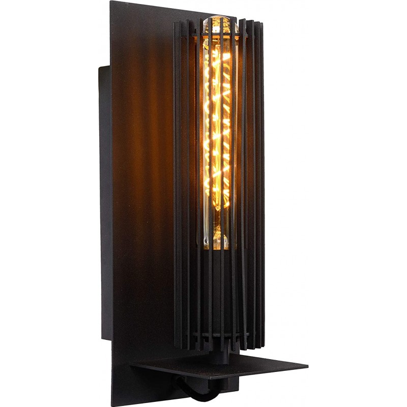 114,95 € Free Shipping | Outdoor wall light 40W 29×12 cm. Terrace, garden and public space. Modern Style. Metal casting. Black Color