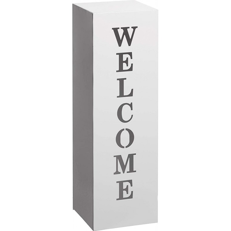 71,95 € Envoi gratuit | Éclairage décoratif 50×16 cm. Colonne lumineuse avec lettres Métal. Couleur blanc