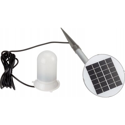 79,95 € Free Shipping | Luminous beacon 52×18 cm. Solar recharge Metal casting. White Color