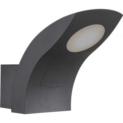 119,95 € Free Shipping | Outdoor wall light 6W 20×17 cm. Terrace, garden and public space. Modern Style. Metal casting. Black Color
