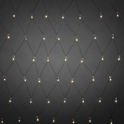 LED-Glühbirne LED 200 cm. Girlande mit 100 LED-Lichtpunkten Terrasse, garten und öffentlicher raum. Acryl. Schwarz Farbe