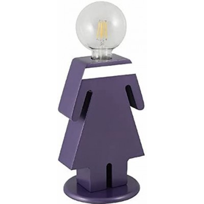 145,95 € Envoi gratuit | Lampe d'extérieur 100W Conception en forme humaine Bois. Couleur rose